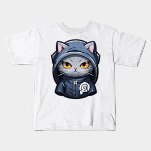 Ninja Cat Kids T-Shirt